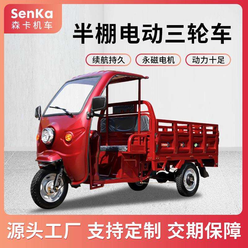电动三轮车山区货车载重王快递拉货车农用货运拉货农用三轮车厂家
