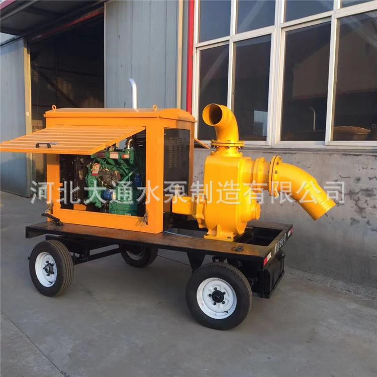 ZW自吸泵卧式管道离心泵380V污水泵自吸式无堵塞排污泵柴油机水泵