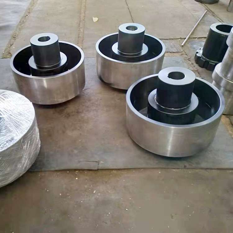 泊头供应带制动轮梅花联轴器MLL4-145号钢弹性联法兰盘弹性联轴器