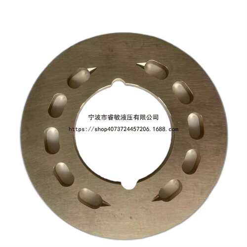 力士乐A10VG63配油盘纯铜 液压泵零件配流盘右配
