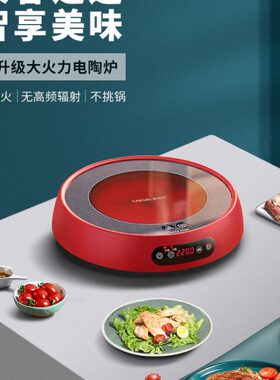 诺洁仕电陶炉家用大功率电磁炉爆炒光波炉电池炉炒菜锅多功能一体