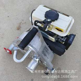 2T手提式电动绞磨牵引机1t便携式放线绞磨卷扬机 5吨快速机动绞磨