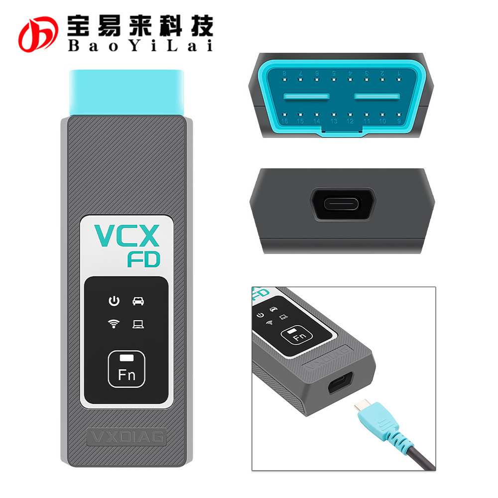 VXDIAG VCX CAN FD DOIP for Ford Mazda GM IDS GDS2 tech2win