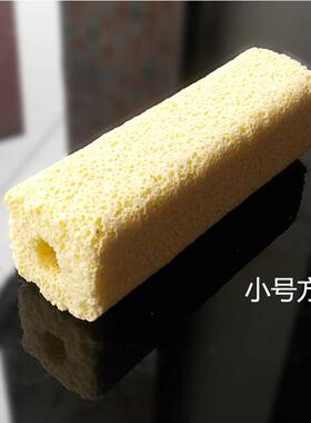 黄色小号方形远红外细菌屋纳米细菌屋鱼缸过滤材料培菌棒培菌屋