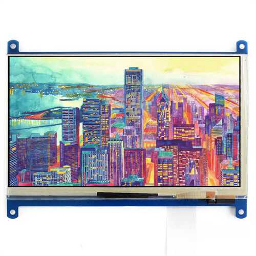 7inch Capacitive Touch LCD (F)电容触摸IPS屏1024×600 RGB接口