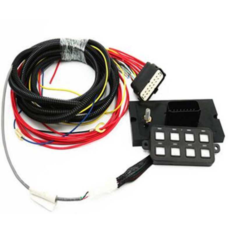 牧马人改装8路开关系统 集成电路管理 开关控制面板 线路整理模块,模玩/动漫/周边/娃圈三坑/桌游,模型制作工具/辅料耗材,淘宝优惠券,粉丝福利购,淘宝优惠卷