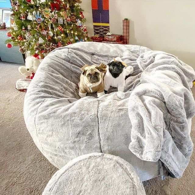 豆袋懒人沙发豆包人造毛皮海绵包亚马逊跨境热销5FT6FT7FT沙发源