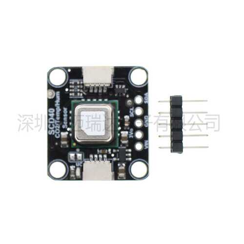 SCD40 CO? 二氧化碳及温湿度传感器模块-STEMMA QT/Qwiic