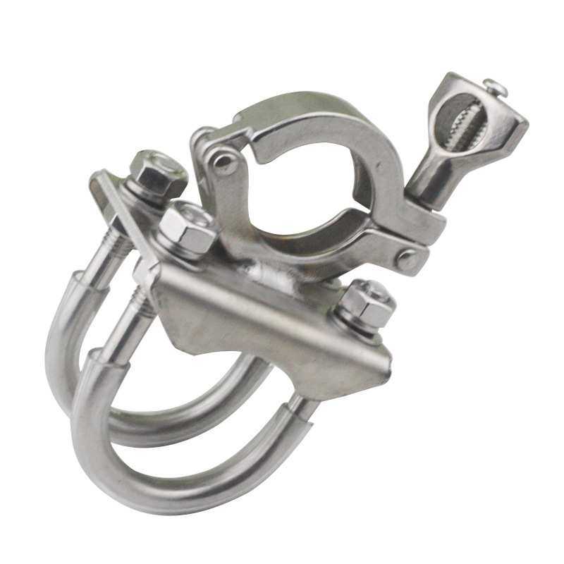 汽车行李架行李框工兵铲支架车顶框工兵铲固定支架304不锈钢支架