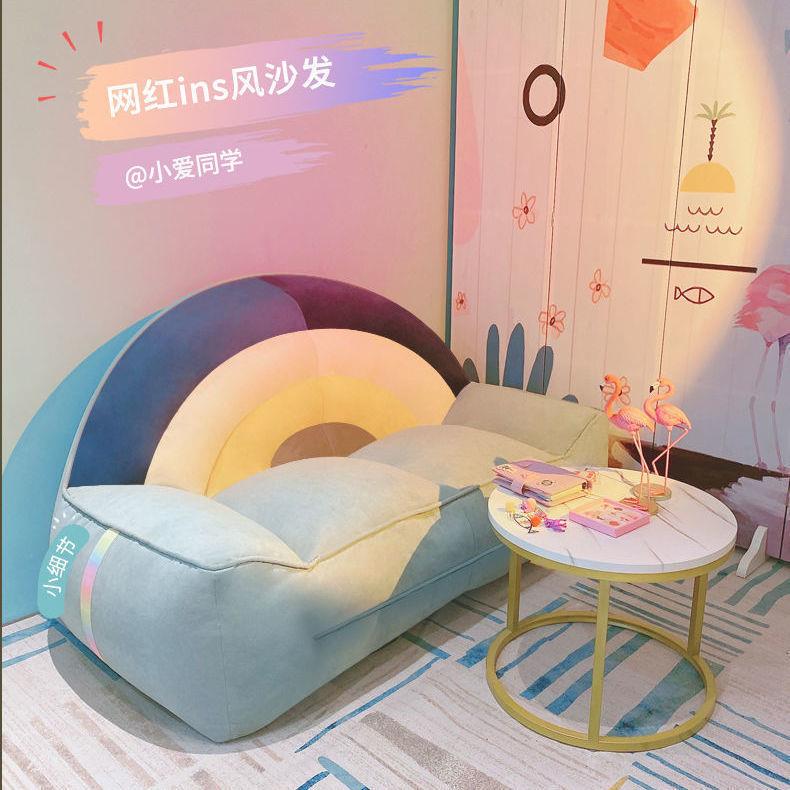 懒人沙发榻榻米双人卧室小沙发女小户型休闲阳台网红宿舍豆袋沙发