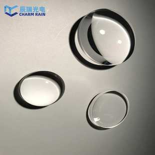 现货供应CaF2双凸透镜双面AR镀膜紫外光学透镜红外氟化钙精密光学