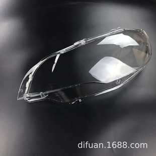 宝马x6 车灯灯罩 13款 适用于宝马08 E71 大灯PC透明罩大灯壳面罩