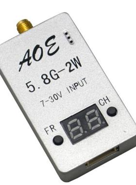 TS933 5.8G 2W 图传 2000mW 48频道 发射 5V稳压 铝合金外壳