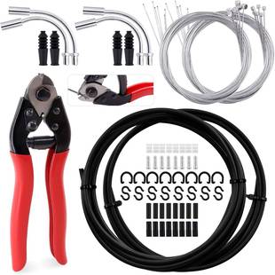 Brake Cable Housing Glarks Including Bike Kit Bicycle 73Pcs