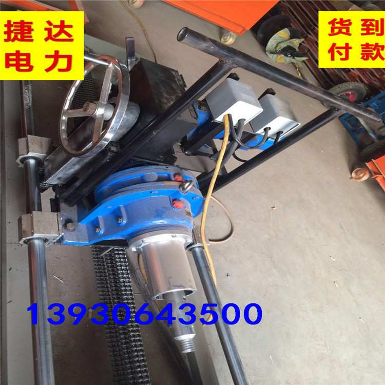 电缆线管铺设水平钻眼机 供应小型水钻顶管机 地下水平过路钻孔机