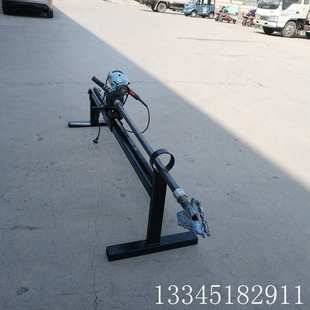 小型手动横向钻孔机 山东水井钻机配件钻杆钻头 电动款水井打井机