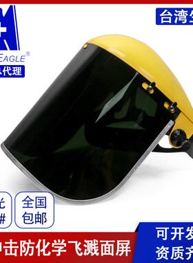 蓝鹰防紫外线面屏FC48G5隔热防强光面罩 PC防冲击防飞溅观火面频