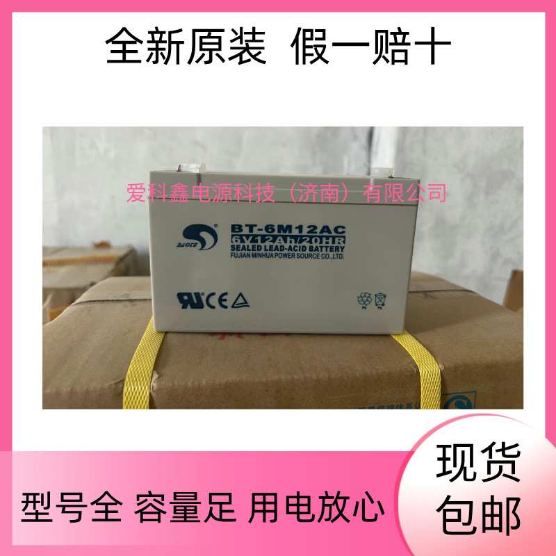 赛特蓄电池 BT-6M12AC 6V12AH 仪器配电柜门禁免维护电池