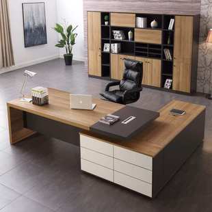上海办公家具老板桌经理办公桌主管桌现代简约中班台总裁电脑桌