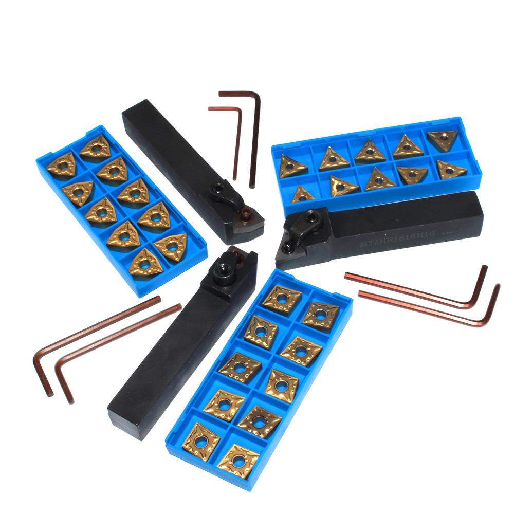 3组MCLNR1616M12/MTJNR1616M16/MWLNR1616M08+配套刀片系列套装