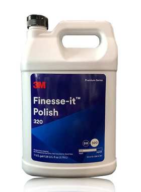 3M320抛光蜡 52057蜡水 精加工抛光 实现无雾霾 高光泽的表面处理