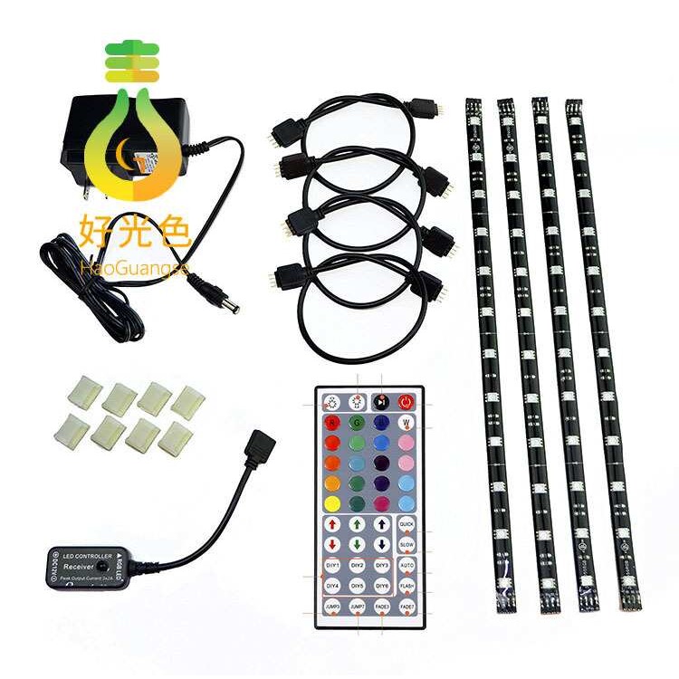 亚马逊爆款USBLED灯带彩色带遥控器的彩色RGB USB机箱灯带灯条