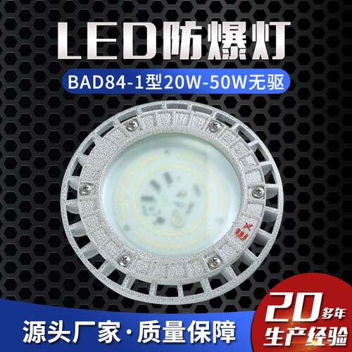 LED防爆灯BAD84型型号齐全无驱防爆照明防爆泛光灯防爆平台灯