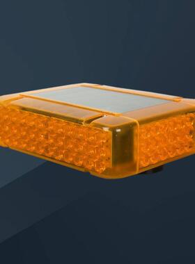 车顶12VLED磁吸警示灯工程车用频闪灯施工车载爆闪灯信号路障灯