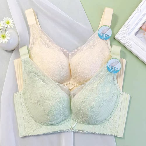 香蜜闺秀25112012无钢圈C杯四排扣内衣调整收副乳舒适透气款文胸