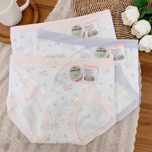 香蜜闺秀26101025中腰女士100A抑菌植物棉内裤买二送一 买三送二
