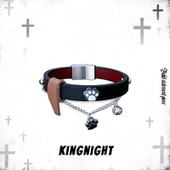 夜王 小狗永远爱你专属印记手链男SM情侣款 手串手链送男朋友礼物