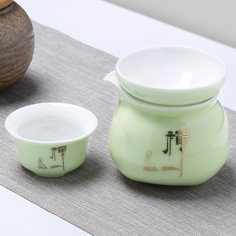 冲茶漏托茶滤茶h叶过滤网泡茶器分离器茶隔陶瓷茶具茶杯公道杯一