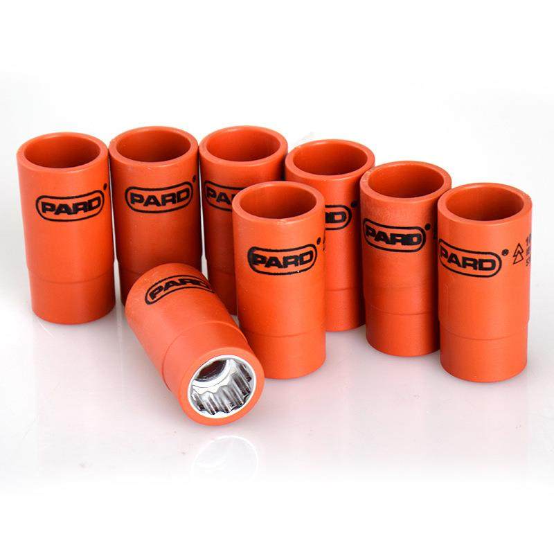 PARD进口1000V 3/8绝缘十二角套筒 套筒子6-19mm中飞IEC60900认证