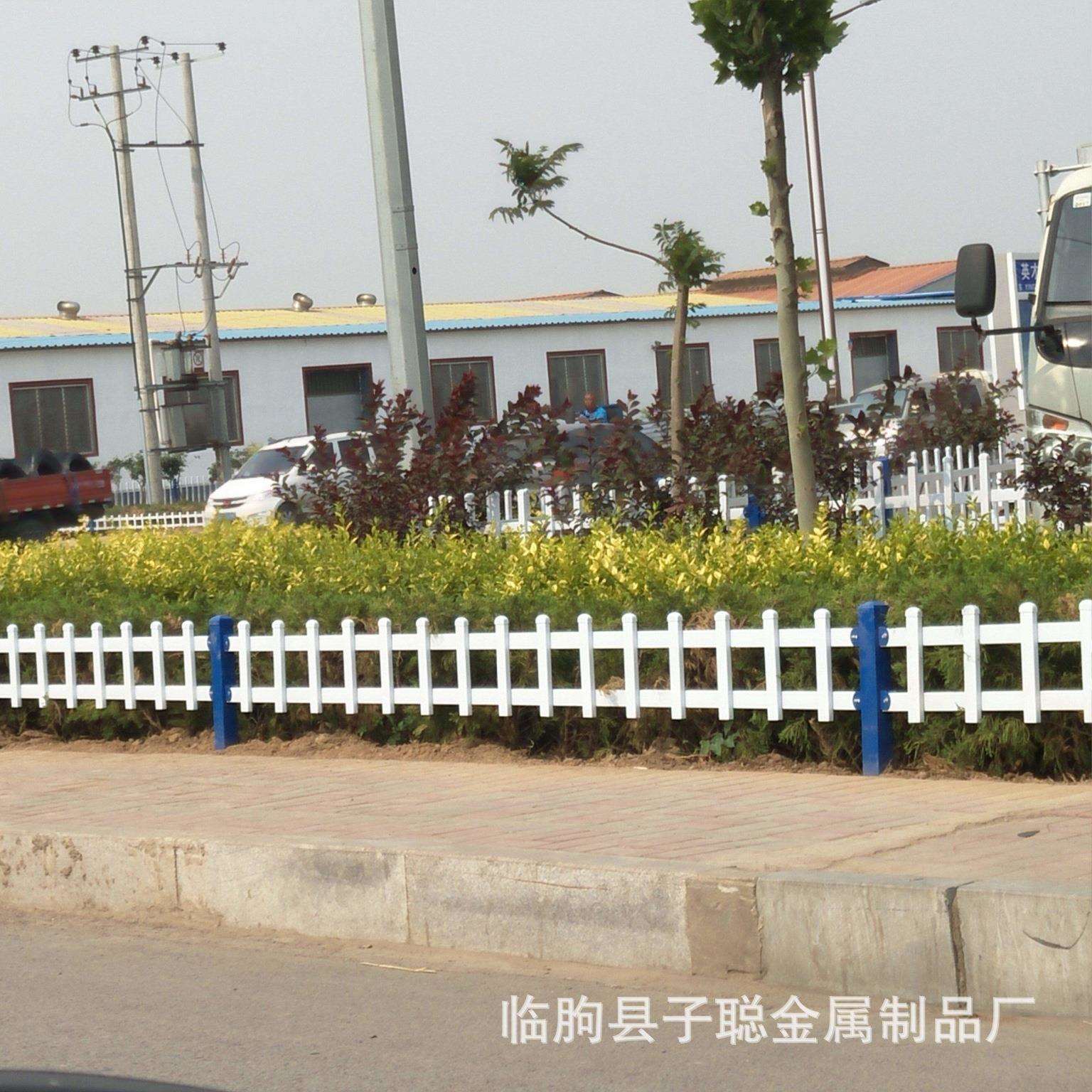 小区庭院护栏园林绿化栅栏pvc塑钢草坪园艺花坛花园围栏防护