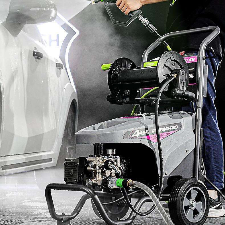绿田R29 POR 220V3200W绿霸商用大功率虎啸工业洗车机高压清洗机