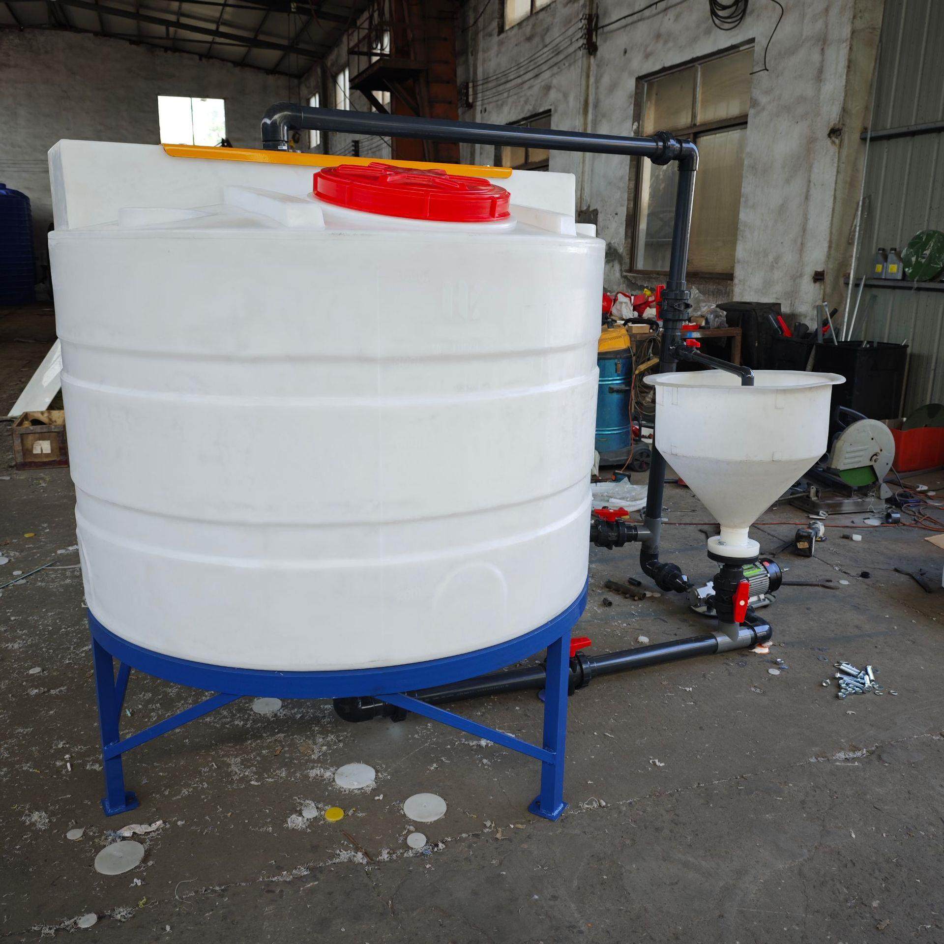 1000L矮款锥底搅拌桶2吨矮胖塑料加药箱pe耐酸碱水肥稀释罐,户外/登山/野营/旅行用品,水桶,淘宝优惠券,粉丝福利购,淘宝优惠卷