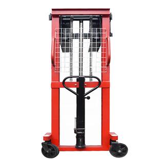 手动液压堆高车托盘装卸车升手推叉车堆手动升高叉车堆