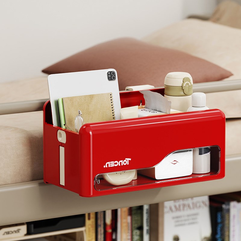 床边挂篮宿舍上铺挂式收纳t筐学生好物悬挂架床头置物架神器可折