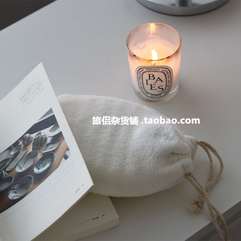 旅侣杂货 日式简约白色热水袋汤婆子注水热水壶暖手包暖脚PVC大号