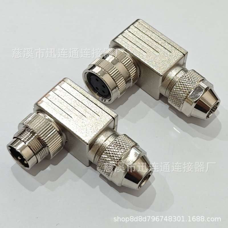 航空插头M16J09弯插公母 2-3-4-5-6-7-8-12-14-16-19-24芯 连接器