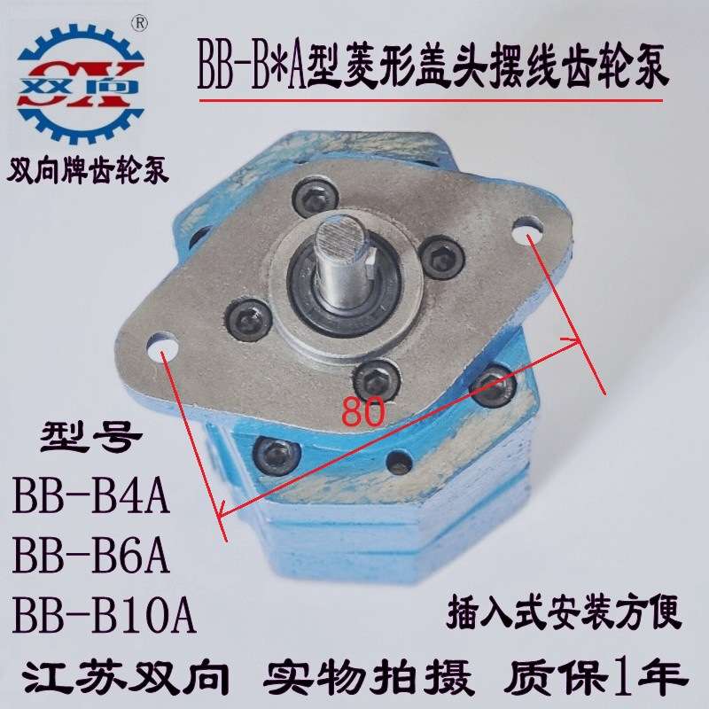 双向牌摆线齿轮油泵BB-B4A BB-B6ABB-B10A BB-B16A摆线齿轮泵厂家