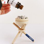 扩香扩香木摆件i气bo 三角架lo器香薰精油扩香石水晶石香