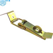 503鸭嘴搭扣锁扣箱扣航空箱五金配件机械设备盖安全扣铁镀彩