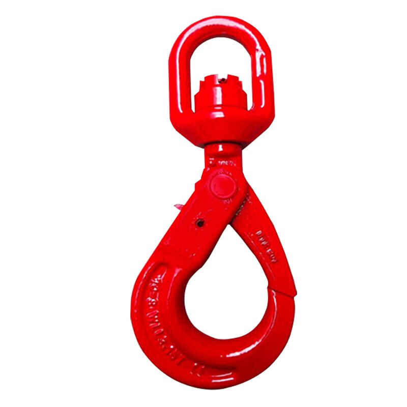 万尊安全吊钩旋转自锁安全钩12.5T起重Z链条吊索具