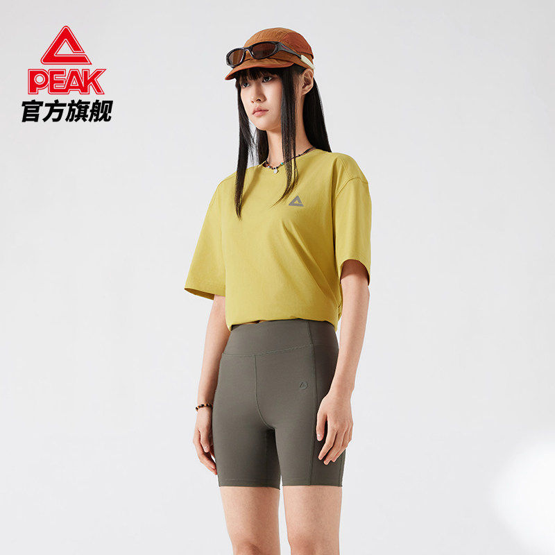 匹克运动女夏季透气速干健身穿搭百搭紧身短裤官方旗舰正品