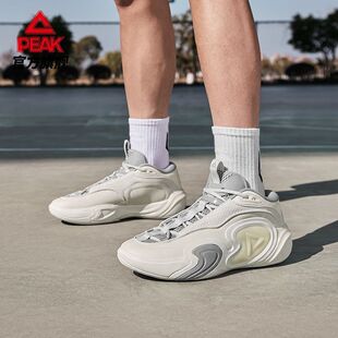 匹克袭卷态极科技实战中底篮球鞋男士外场耐磨学生低帮运动鞋缓震