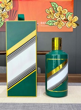 十二生肖空酒瓶12生肖全套v高端摆件一套马年羊年蛇年酒瓶子可装