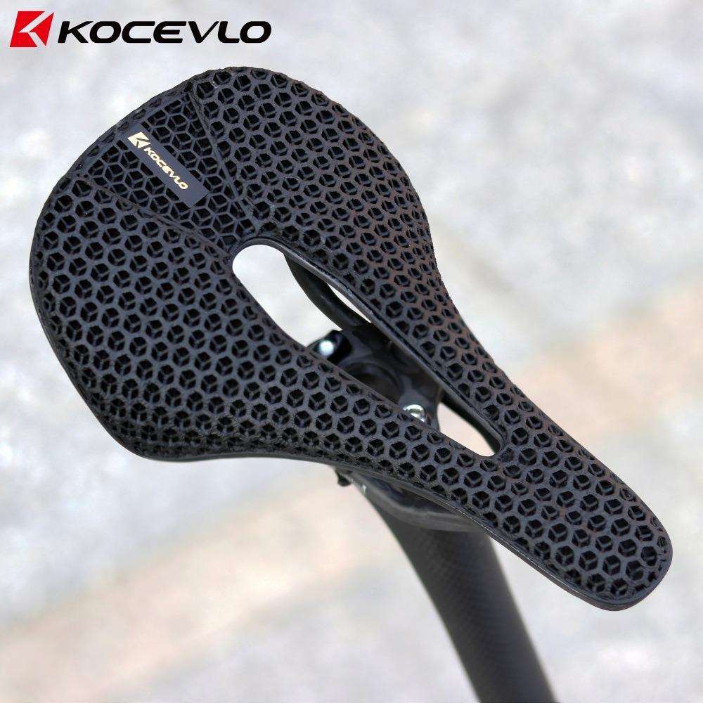 KS07碳纤维3d打印坐垫公路车山地车座垫高强度竞赛骑行自行车坐垫