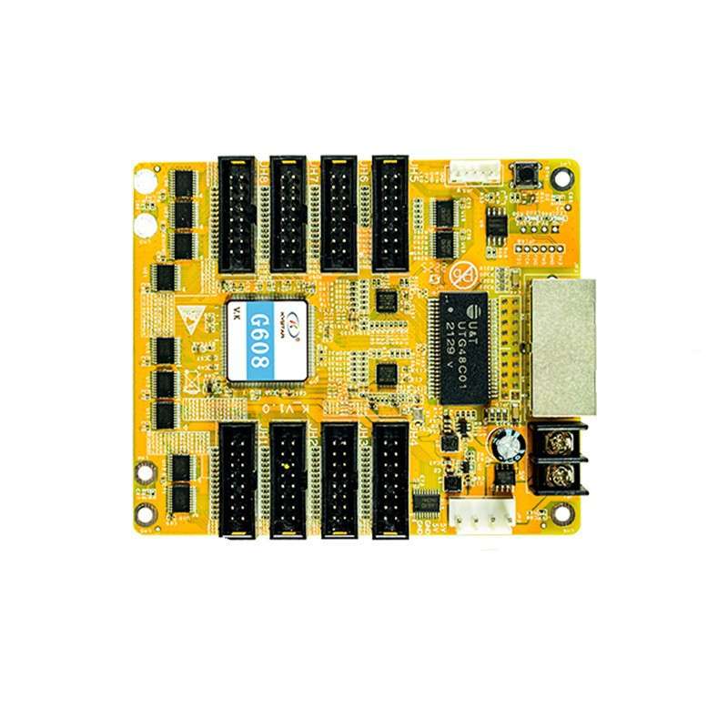 凯视达接收卡G608是全彩led显示屏8个接口高清大屏控制卡一键回读