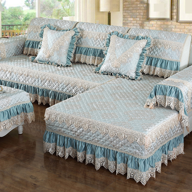 四季沙发垫布艺通用防滑现代简约沙发套罩巾全Q盖组合欧式客厅清